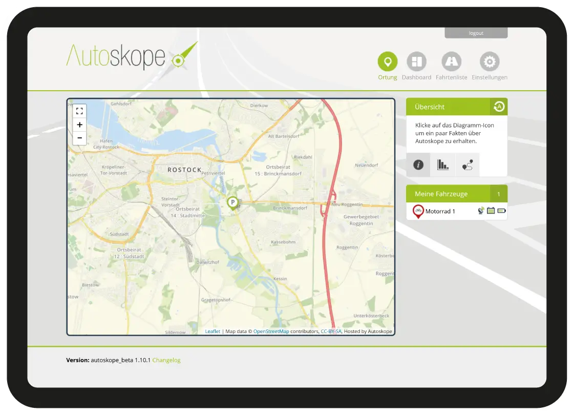 Ortung deiner Fahrzeuge
